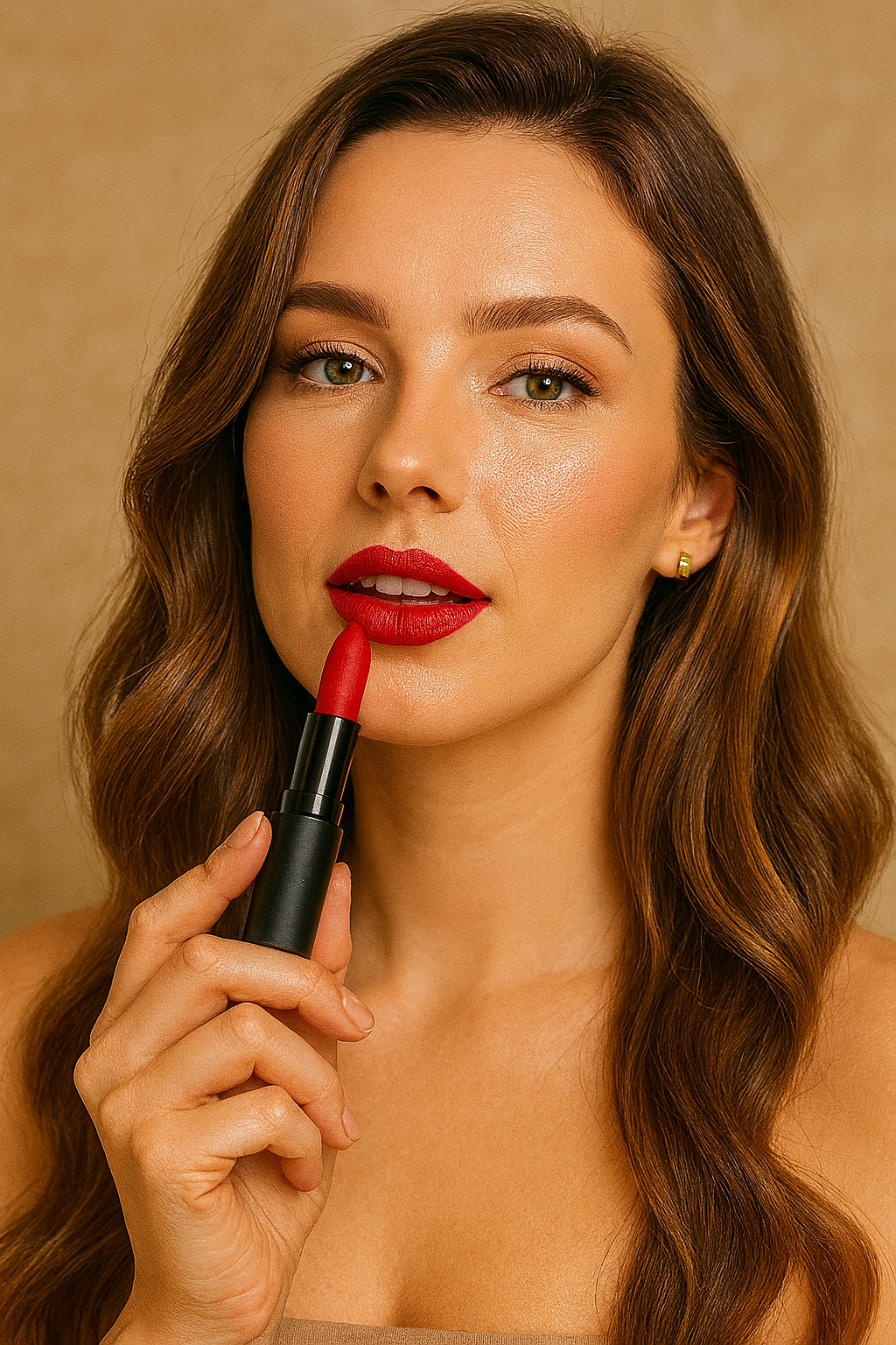 Luxury Cream Lipstick - Runway Red