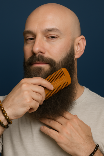 Bamboo Beard Comb
