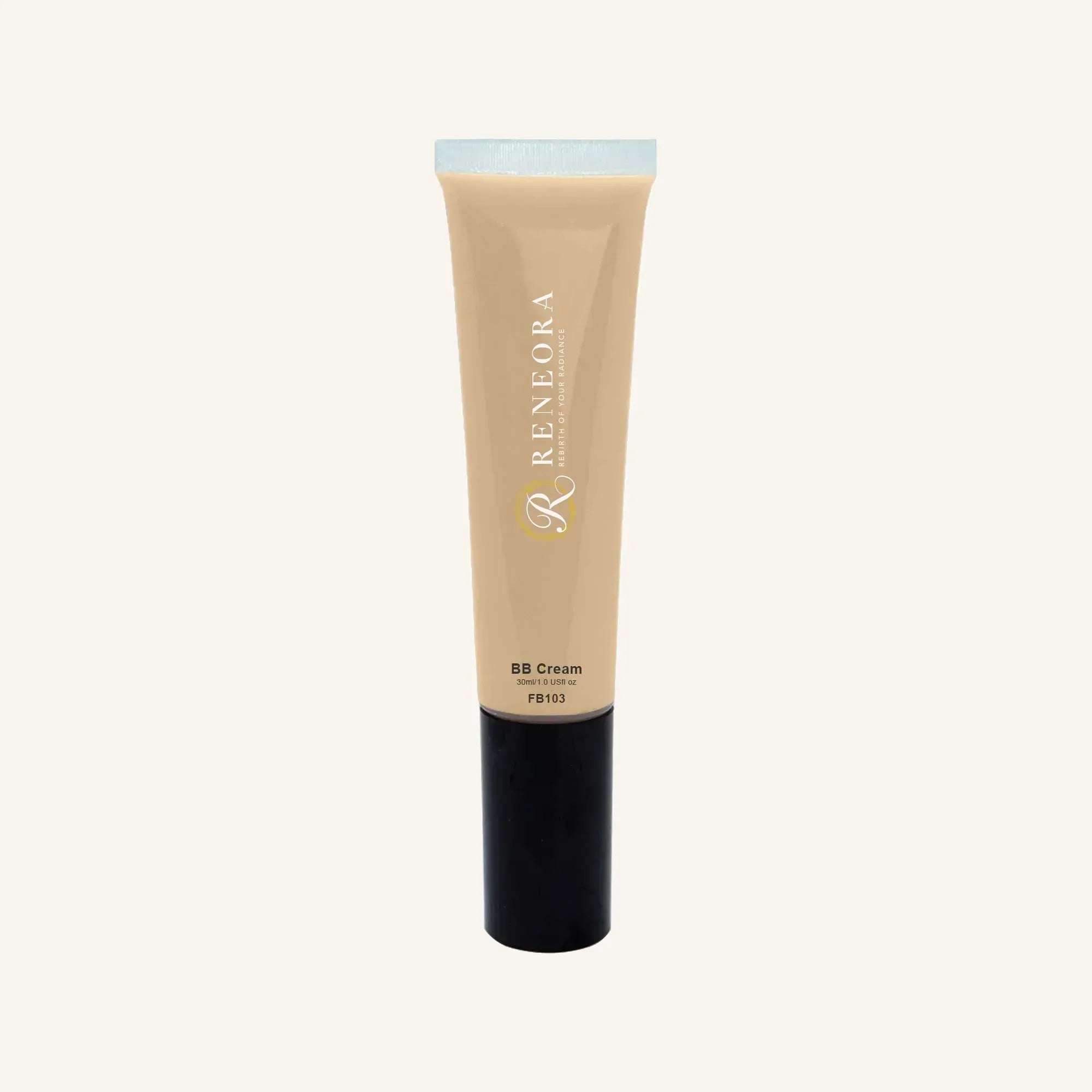 BB Cream Terra Cotta FB103 on an ivory background