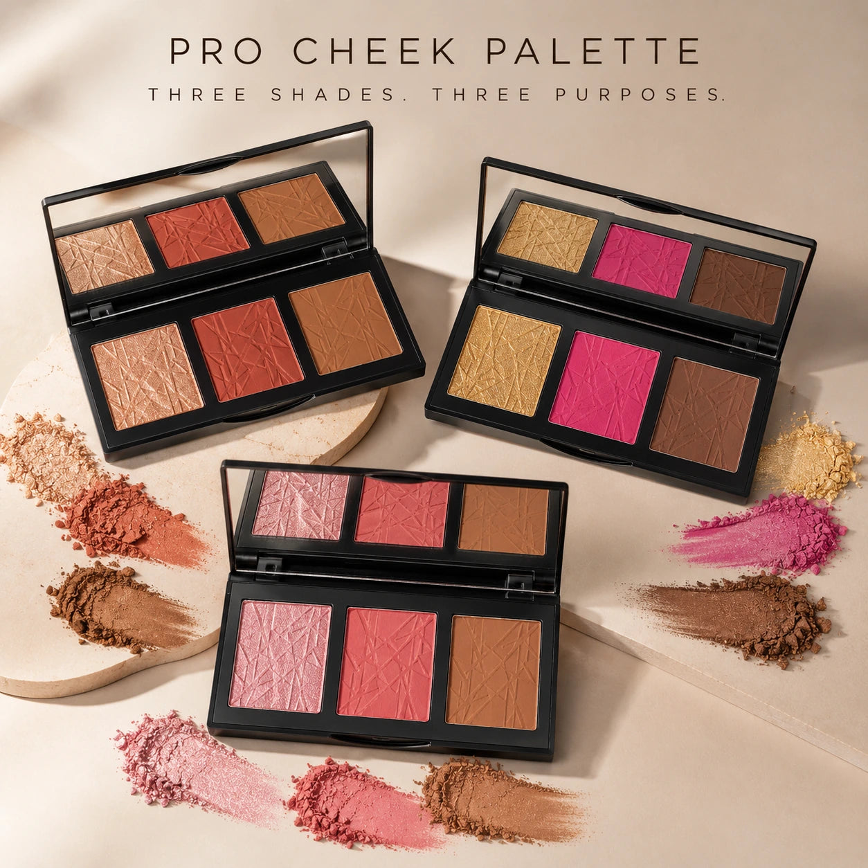 Reneora Pro Cheek Palette
