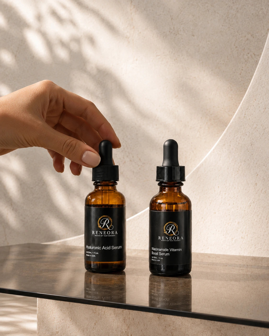 Reneora serum treatment routine