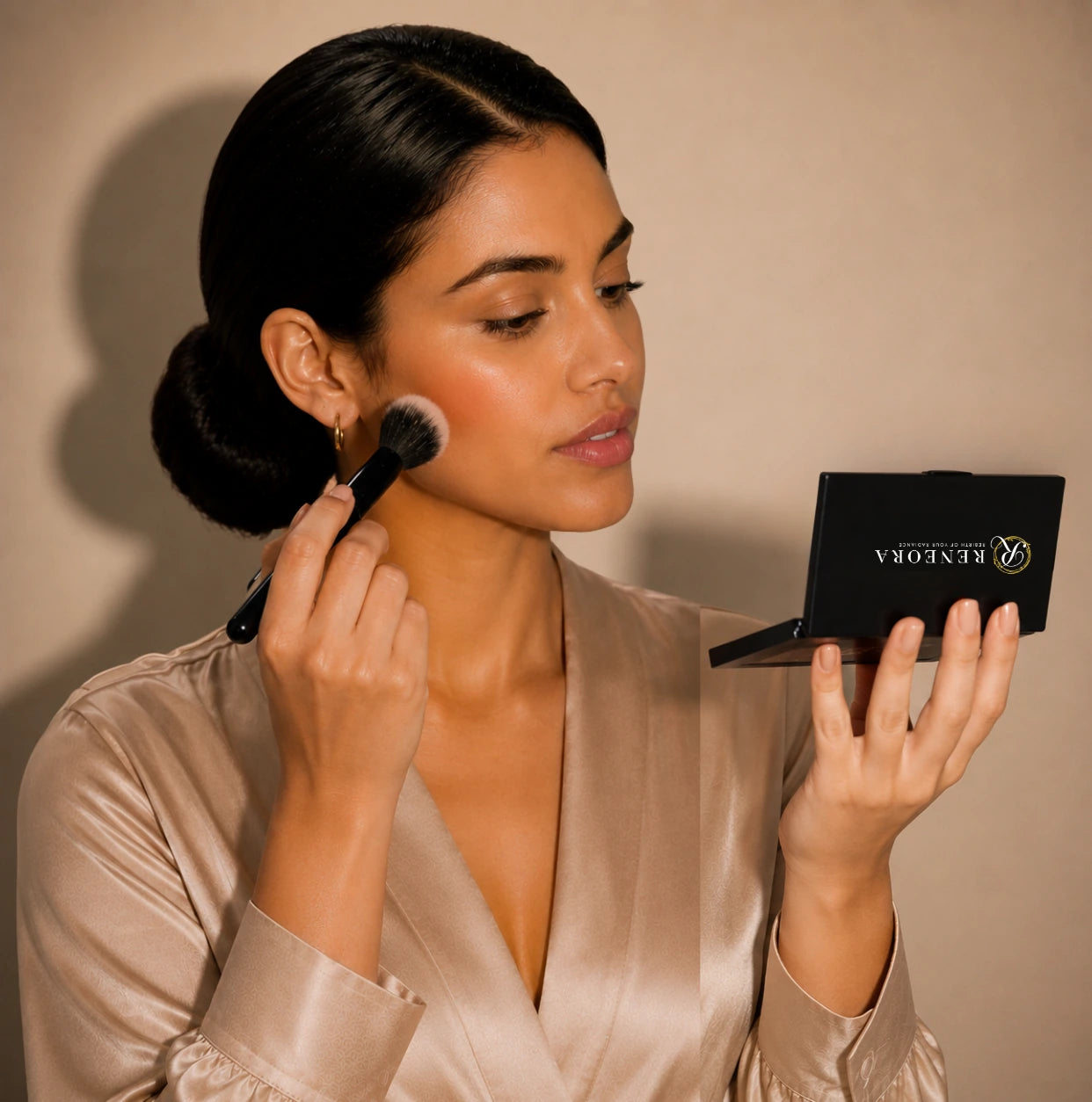 Reneora Blend Well cheek technique