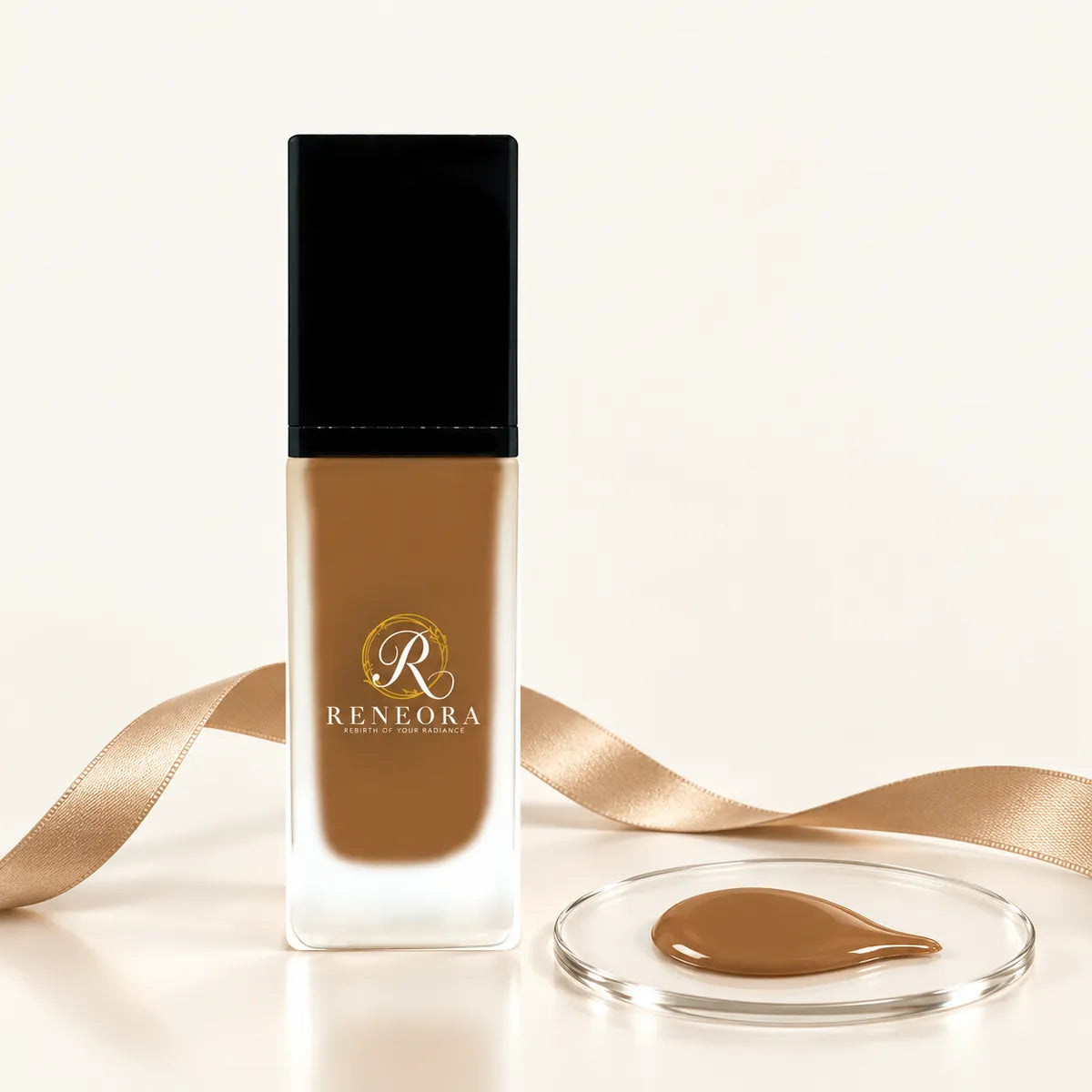 Foundation Maple FK128 product and liquid texture