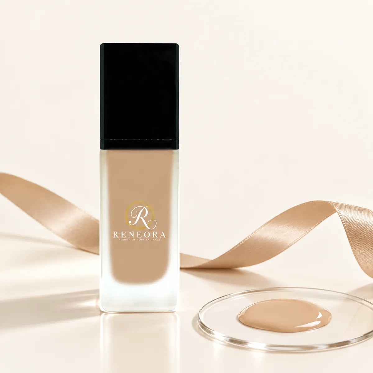 Foundation Sandstone FK103 product and liquid texture