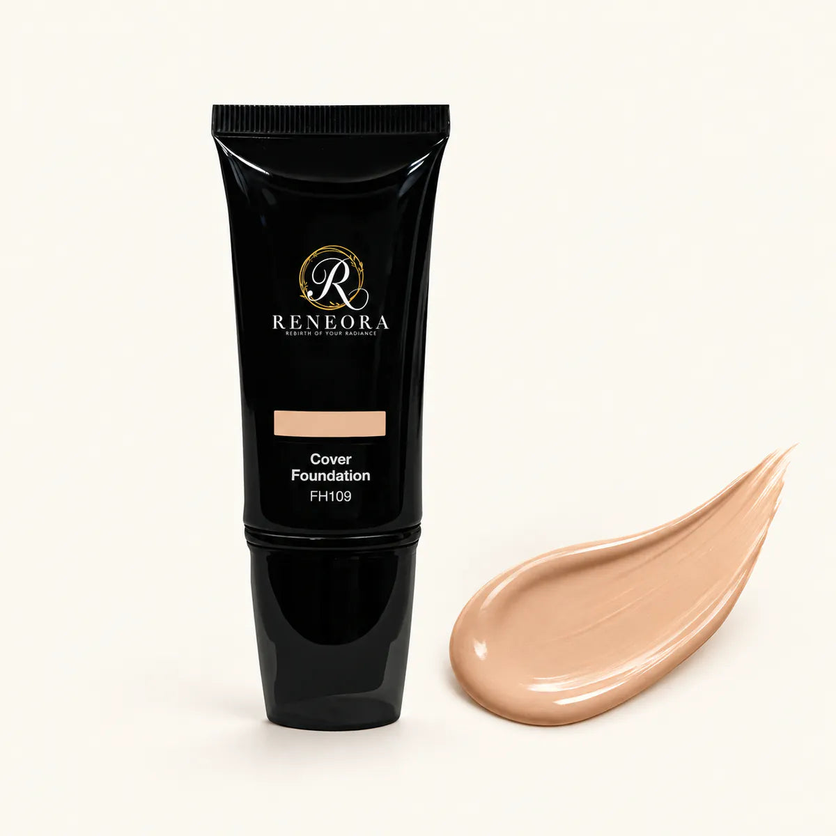 Full Cover Foundation Tones FH109 texture